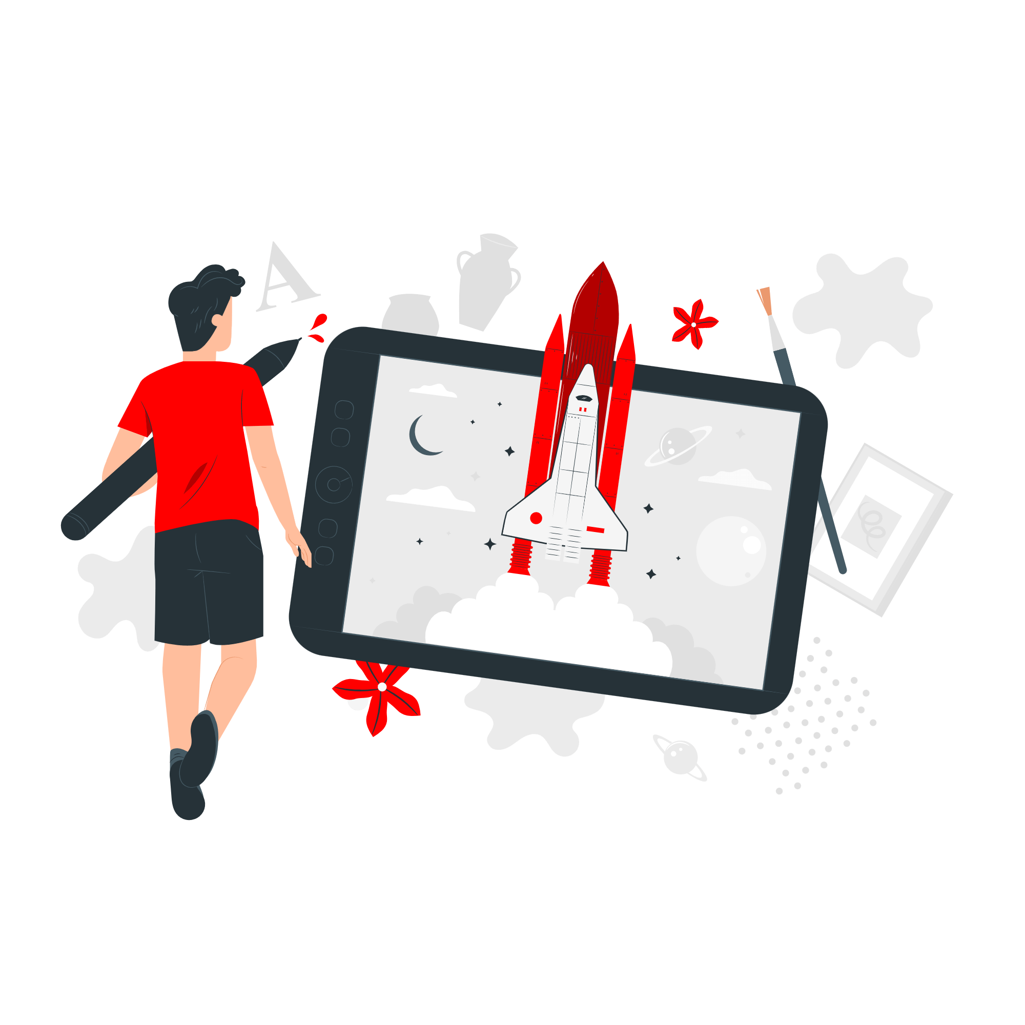 Animation design and logo animation