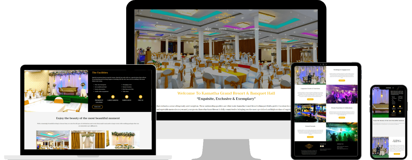 kamatha grand resort webmockup